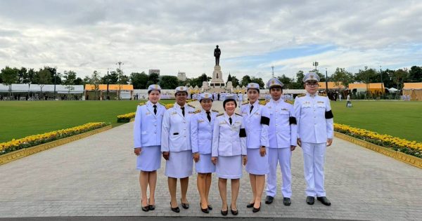 สำนักงาน ก.พ.ร. เข้าร่วมกิจกรรมเนื่องในโอกาสวันคล้ายวันพระบรมราชสมภพพระบาทสมเด็จพระบรมชนกาธิเบศร มหาภูมิพลอดุลยเดชมหาราช บรมนาถบพิตร วันชาติ และวันพ่อแห่งชาติ 5 ธันวาคม 2568