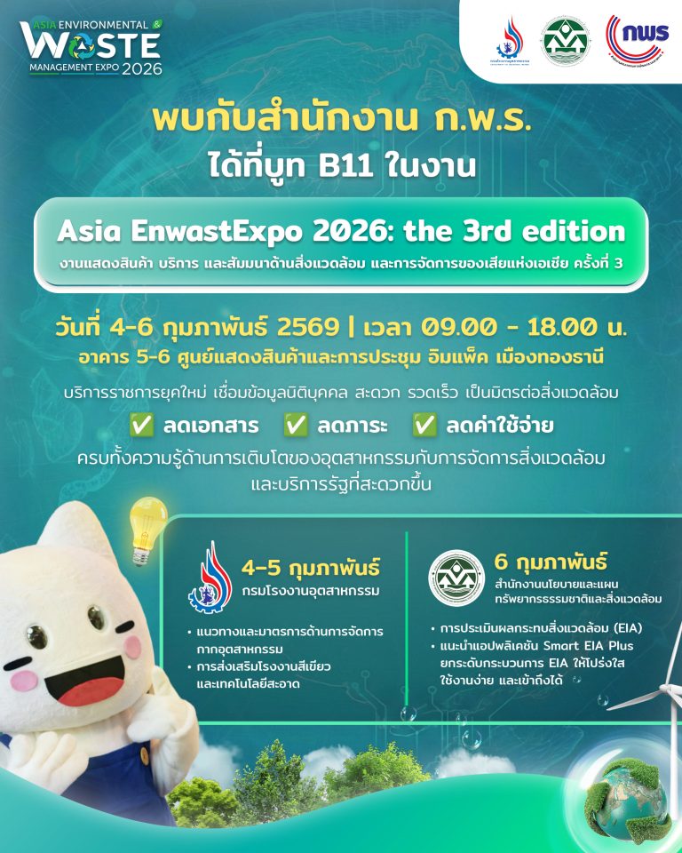 โปสเตอร์ EnwastExpo 2026 Final
